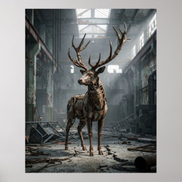Rostat hjorthjortsekot poster