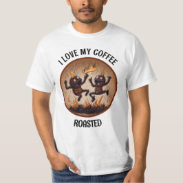Rostat kaffe t shirt