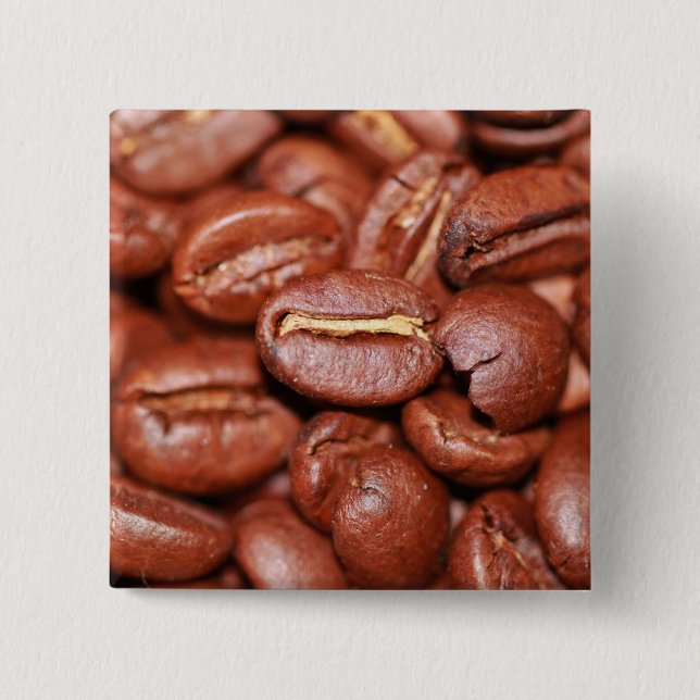 Rostat kaffebönor knapp (Framsida)