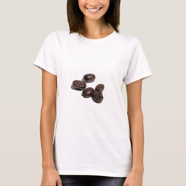 Rostat kaffebönor t shirt (Framsida)