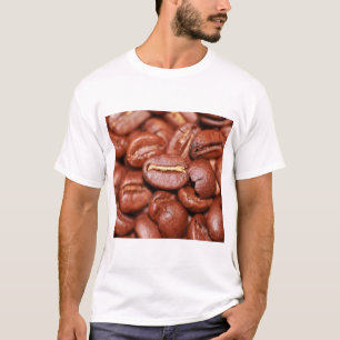 Rostat kaffebönor t shirt