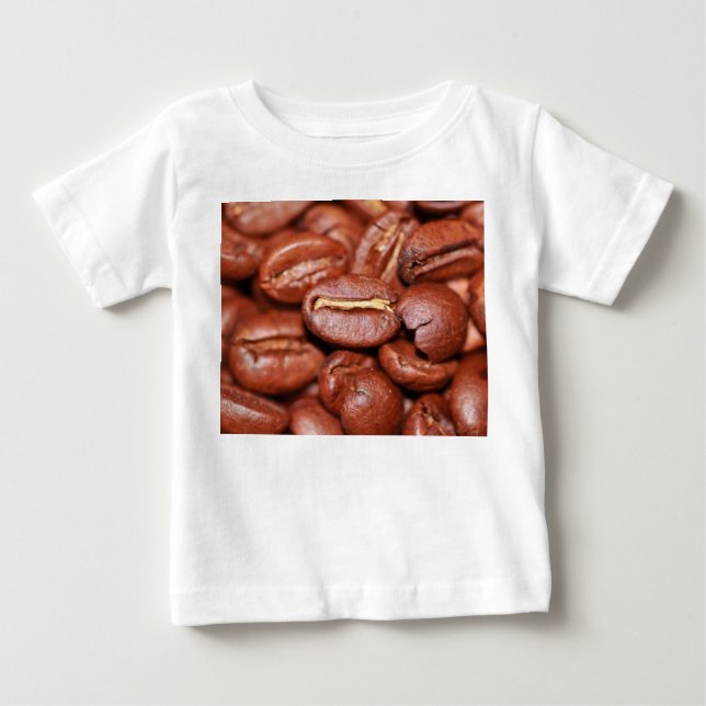 Rostat kaffebönor t shirt (Framsida)