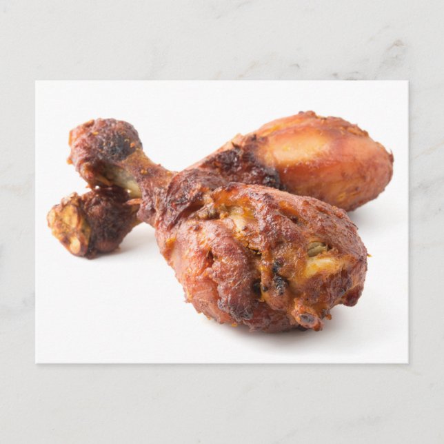 Rostat kycklingben vykort (Framsida)