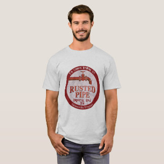 Rostat leda i rör tee shirt