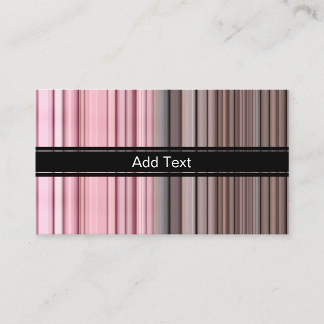 Rostat nötkött och honung Ham Visitkort (Framsida)