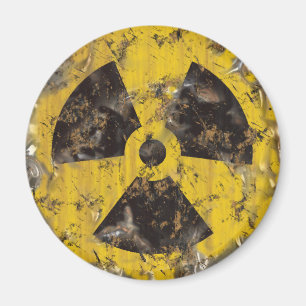 Rostat radioaktivt magnet