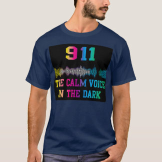 Röstavsändare lugnens röst i mörken 911 Ra T Shirt