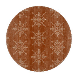 Rostbrun indisk boho-linjekonst symmetrimönster