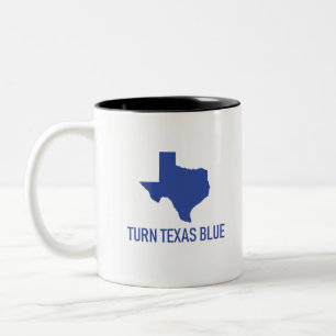 Röstdemokrat i Texas Två-Tonad Mugg