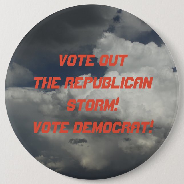 Röstdemokratiknapp Knapp (Framsida)