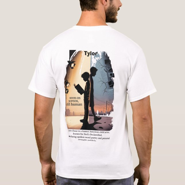 Rösten av Tylors poesi T Shirt (Baksida)