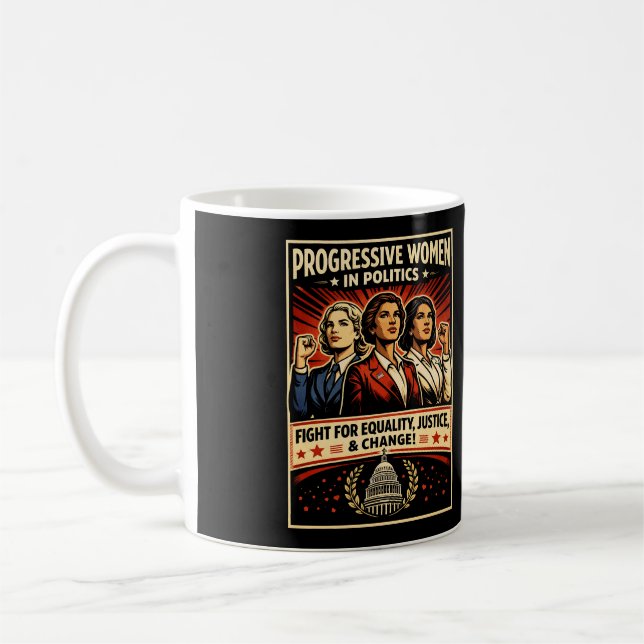 Röster för Förändring Kaffemugg (Vänster)