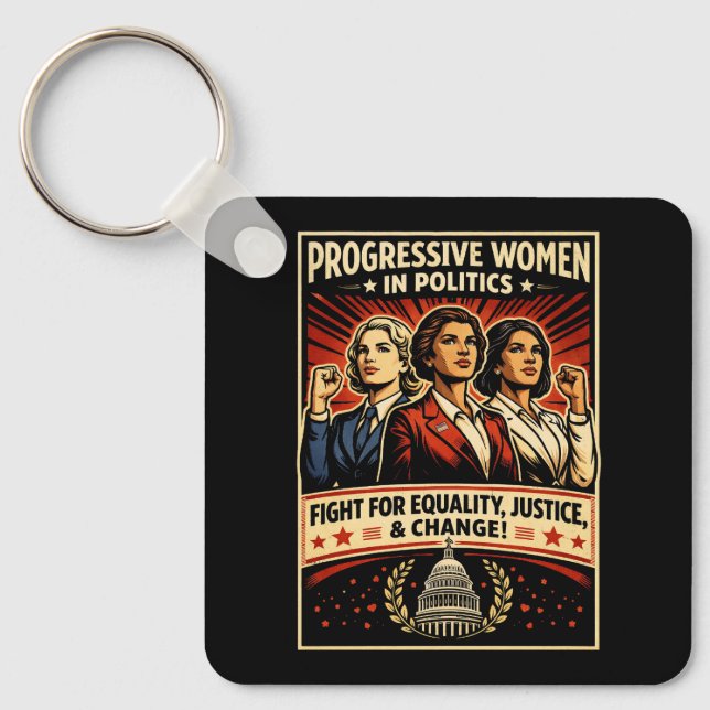 Röster för Förändring Nyckelring (Framsida)