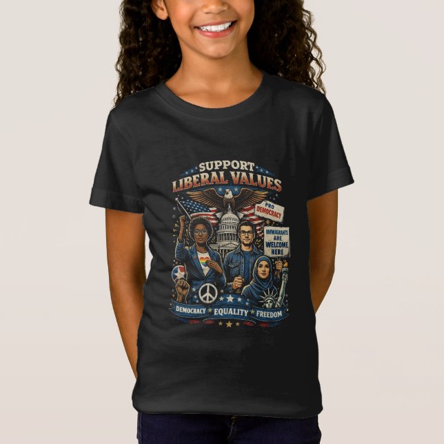 Röster för frihet t shirt (Framsida)