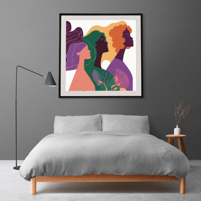 Röster i ändring 8 Poster, minimalistisk, feminist Poster (Skapare uppladdad)