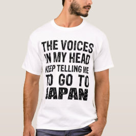 Röster i mitt huvud Japan T Shirt