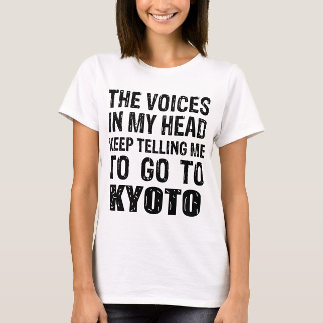 Röster i mitt huvud Kyoto T-Shirt (Framsida)