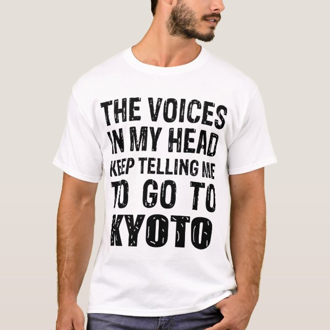 Röster i mitt huvud Kyoto T-Shirt (Framsida)