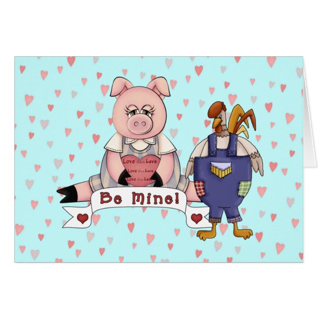 Roster Kärlek Hälsningskort (Framsidan Horizontal)