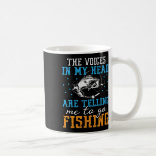 Rösterna i huvudet får mig att fiska kaffemugg