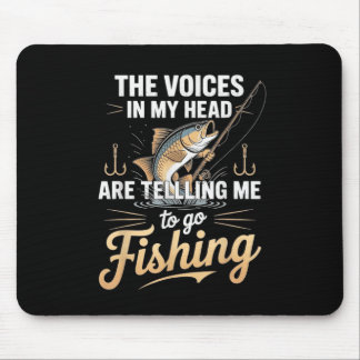 Rösterna i huvudet får mig att fiska musmatta