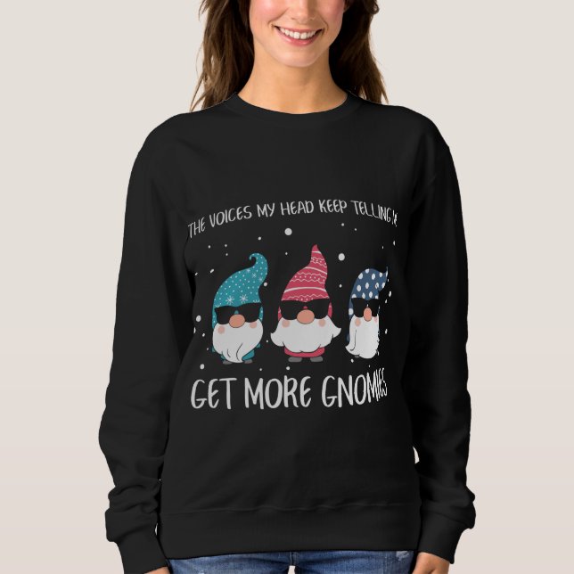 Rösterna i min Behålla säger att jag får mer penga T Shirt (Framsida)