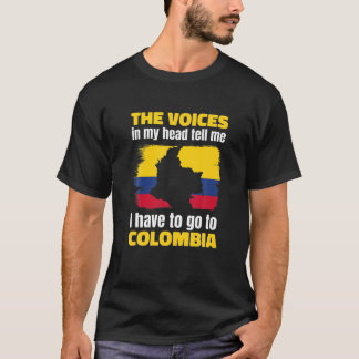 Rösterna i mitt huvud säger att jag måste åka till t shirt