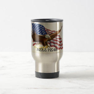 Rostfri mugg för patriot