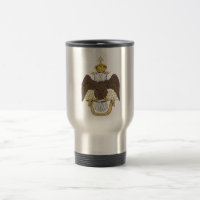 Rostfri mugg för skotsk Rite