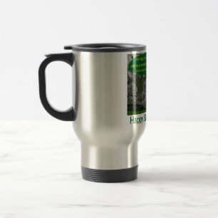 rostfri resemugg. Lycklig St. Patrick's Day. Resemugg