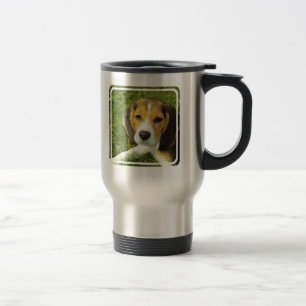 Rostfri travel mug för Beagle Resemugg