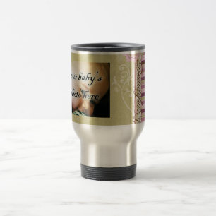 Rostfri travel mug för beställnings- Monogram Resemugg