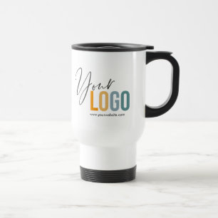 Rostfri travel mug med företagslogotypen ingen resemugg