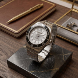 Rostfritt stål Dykarur Svart bezel | Anpassad Armbandsur