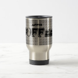 Rostfritt ståldiamanten pläterar travel mug resemugg