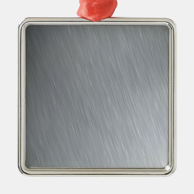 Rostfritt stålstruktur med belysningviktig julgransprydnad metall (Framsidan)