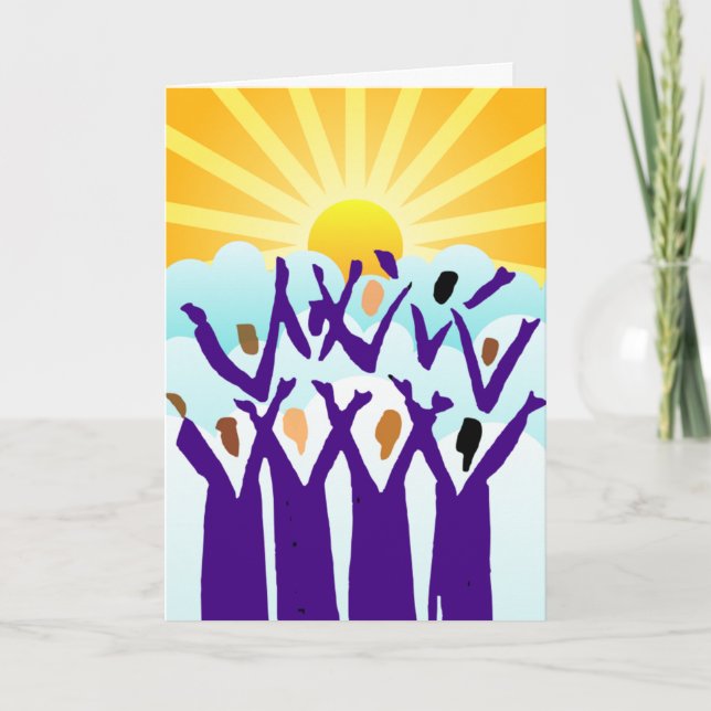 Rösthälsningskort Helgkort (Framsida)