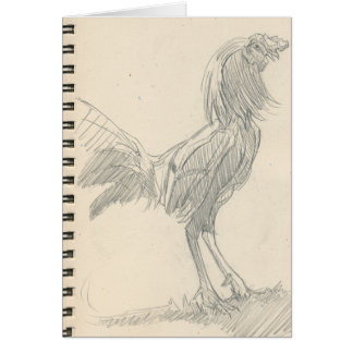 Rostig fasadbeklädnad av hälsningskort