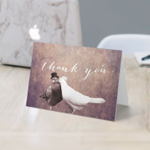 Rostig Grungelove birds för vintage som gifta sig