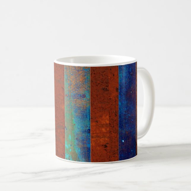 Rostig Metallstil Mugg (Framsida höger)