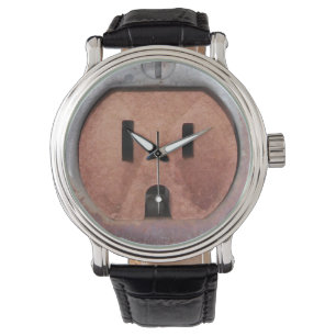 Rostig uttagklocka armbandsur
