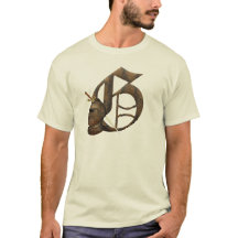 Rostiga riddare märka med sina initialer G