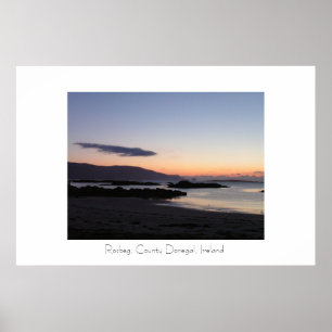 Rostigen, Donegal, Irland Poster