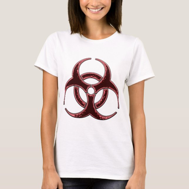 Rostigt Bio faraa symbol Tee Shirt (Framsida)