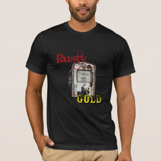 Rostigt guld tee shirt