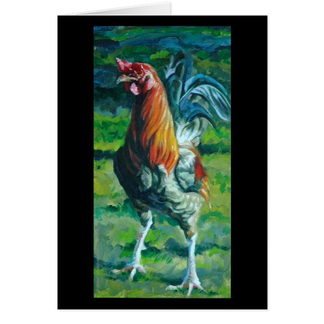 Rostigt Hälsningskort (Framsidan)