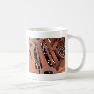 Rostigt rycker häftig kaffemugg