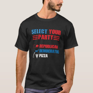 Röstkorgarna i Party, den politiska Party T Shirt