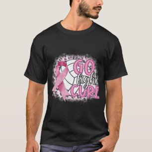 Röstkula på bröstcancer Pink Ribbon Go Fig T Shirt