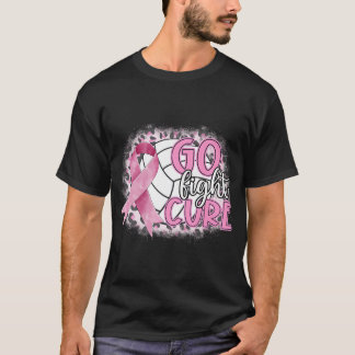 Röstkula på bröstcancer Pink Ribbon Go Fig T Shirt